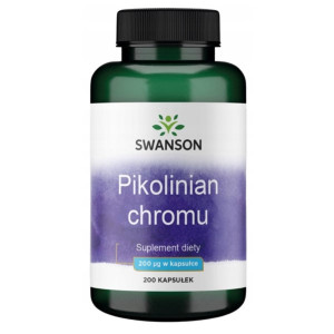 Swanson Chrom Pikolinian 200 Mcg 200 K