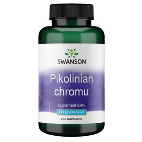 Swanson Chrom Pikolinian 200 Mcg 200 K