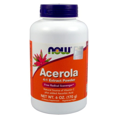 Now Foods Acerola Proszek 170 G
