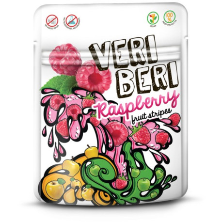 Veri Beri Bezglutenowe żelki malinowe 50 g