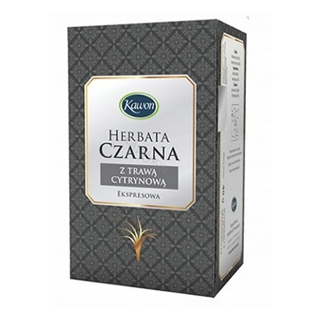 Kawon Herbata Czarna z trawą cytrynową 20 sasz.