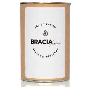 Bracia Mydlarze Sól do kąpieli Stalowy Hibiskus