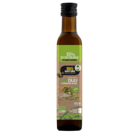 Big Nature BIO Olej z pestek dyni 250 ml