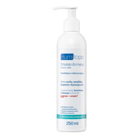 Humitopic Emulsja do mycia twarzy i ciała 250 ml