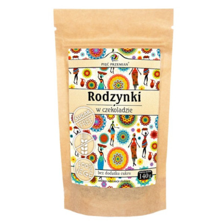 Pięć Przemian Rodzynki w czekoladzie 140 g