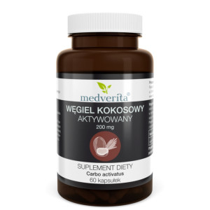 Medverita Węgiel Kokosowy aktywowany 120 k