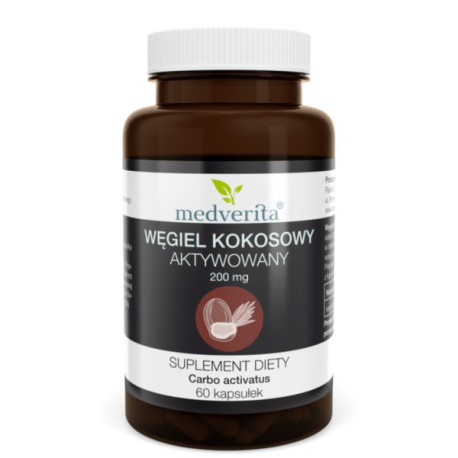 Medverita Węgiel Kokosowy aktywowany 120 k