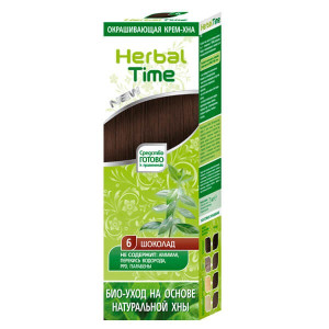 Herbal Time Naturalna Henna CZEKOLADA 75 ml