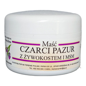 Farm-vix Maść z Czarciego Pazura z Żywokostem MSM