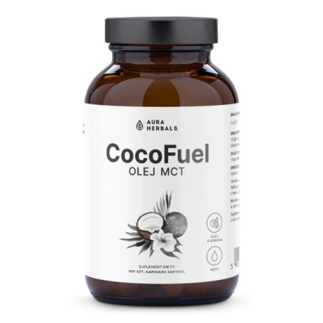 Aura Herbals CocoFuel Olej MCT 100 szt