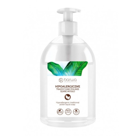 Barwa Szare mydło w płynie 500 ml hipoalergiczne