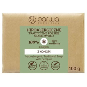 Barwa Mydło hipoalergiczne z olejem z konopnym 100