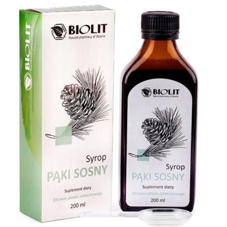 Biolit Pąki Sosny Syrop 200 ml