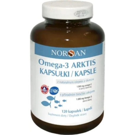 Norsan Omega 3 ARKTIS  120 kapsułek