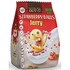 Kulki Zbożowe Truskawkowe bezglutenowe 375 g