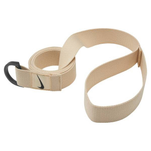 Pasek do jogi Nike Mastery Yoga Strap - kremowy