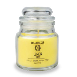 Naturalna świeca sojowa myga Lemon