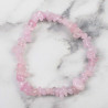 Bransoletka myga Chip Bracelet - Różowy kwarc