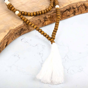 Mala myga Grounding Bead Necklace