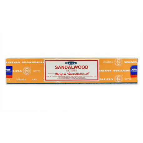 Kadzidło Satya Sandalwood - Drzewo sandałowe