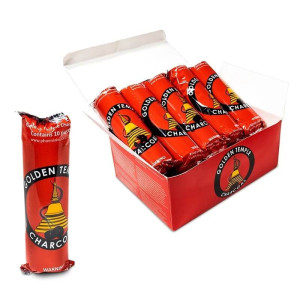 Węgiel trybularzowy Golden Temple  40mm 10 sztuk