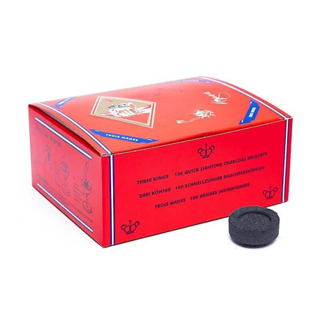 Węgiel trybularzowy Three Kings  33mm 10 sztuk