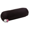 Wałek/Bolster do jogi z bawełny organicznej - czarny