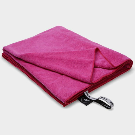 Ręcznik szybkoschnący 4F - 130x80 różowy