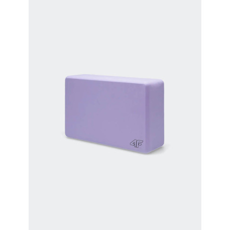 Kostka do jogi 4F - wrzosowy