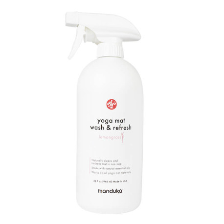 Manduka Yoga Mat Wash and Refresh 946ml Lemongrass- Środek do czyszczenia mat