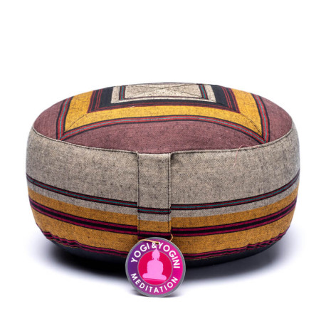Poduszka do medytacji z bawełny - wielokolorowy