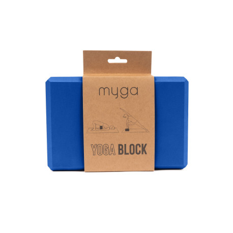 Klocek do jogi  myga Foam Block - granatowy