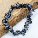 Bransoletka myga Chip Bracelet - Obsydian
