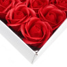 50x Czerwona Róża Mydlana