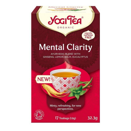 Herbata Yogi Tea Mental Clarity (17x1,9g)