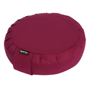 Poduszka do medytacji Zafu Yoa basic - Bordowy