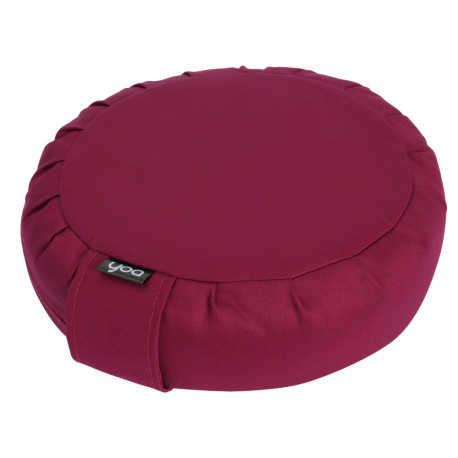 Poduszka do medytacji Zafu Yoa basic - Bordowy