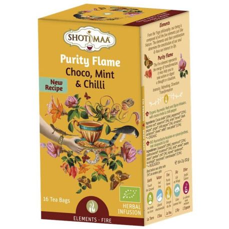 Wegańska Herbata organiczna Shoti Maa - Purity flame