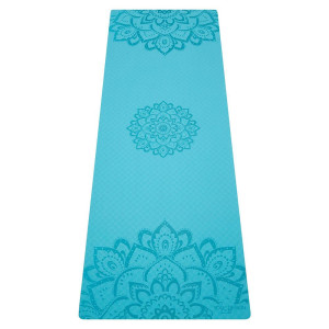Mata do jogi Yoga Design Lab Flow 6 mm - Pure Mandala Aqua