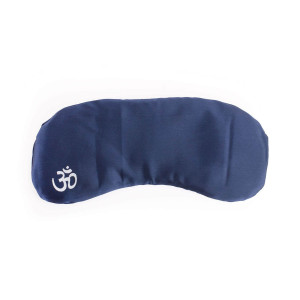 Jedwabna poduszeczka na oczy z lawendą Bodhi - granatowy