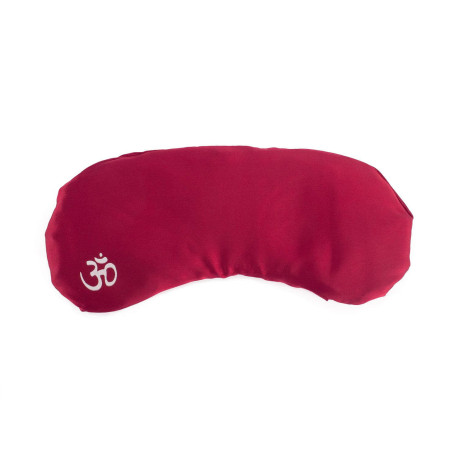 Jedwabna poduszeczka na oczy z lawendą Bodhi - burgundowy