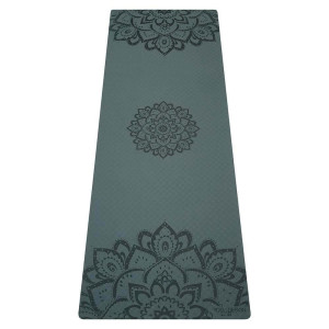 Mata do jogi Yoga Design Lab Flow 6 mm - Pure Mandala Charcoal
