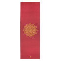 Mata do jogi Bodhi Rishikesh Premium 4,5mm - burgundowa z mandalą