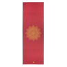 Mata do jogi Bodhi Rishikesh Premium 4,5mm - burgundowa z mandalą