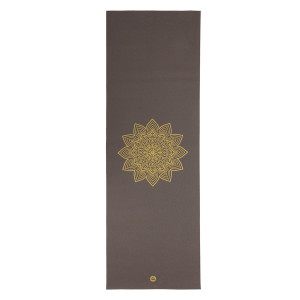 Mata do jogi Bodhi Rishikesh Premium 4,5mm - szary z mandalą