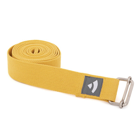 Pasek do jogi Bodhi Asana belt - żółty