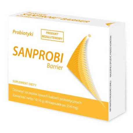 Sanprobi Barrier probiotyki 20 kapsułek