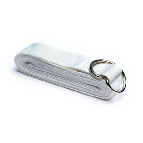 Pasek do jogi Yogi Yogini - biały