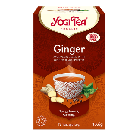 Herbata Yogi Tea Ginger - imbirowa (17x1,8g)