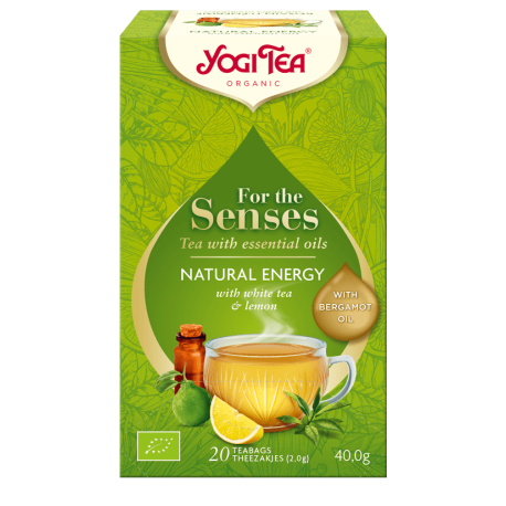 Herbata Yogi Tea Natural Energy - Naturalna energia (17x2,0g)